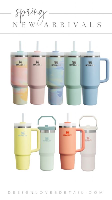 Look at all the fun new @stanley_brand colors for Spring! My kids are each getting one in their Easter baskets— can’t wait! 

#stanleypartner #easterbasket #spring 

#LTKfindsunder50 #LTKkids #LTKSeasonal