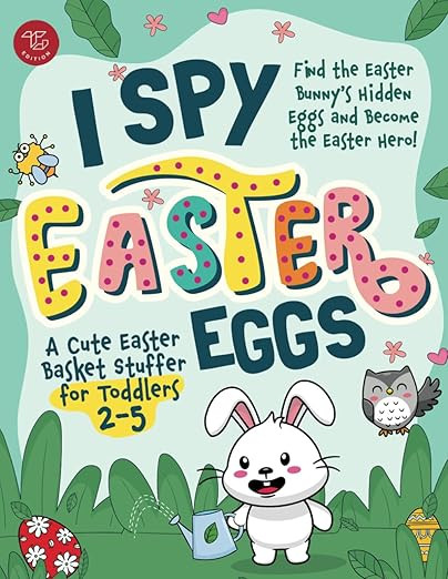 I Spy Easter Eggs: Find the Easter Bunny's Hidden Eggs and Become the Easter Hero! A Cute Easter ... | Amazon (US)