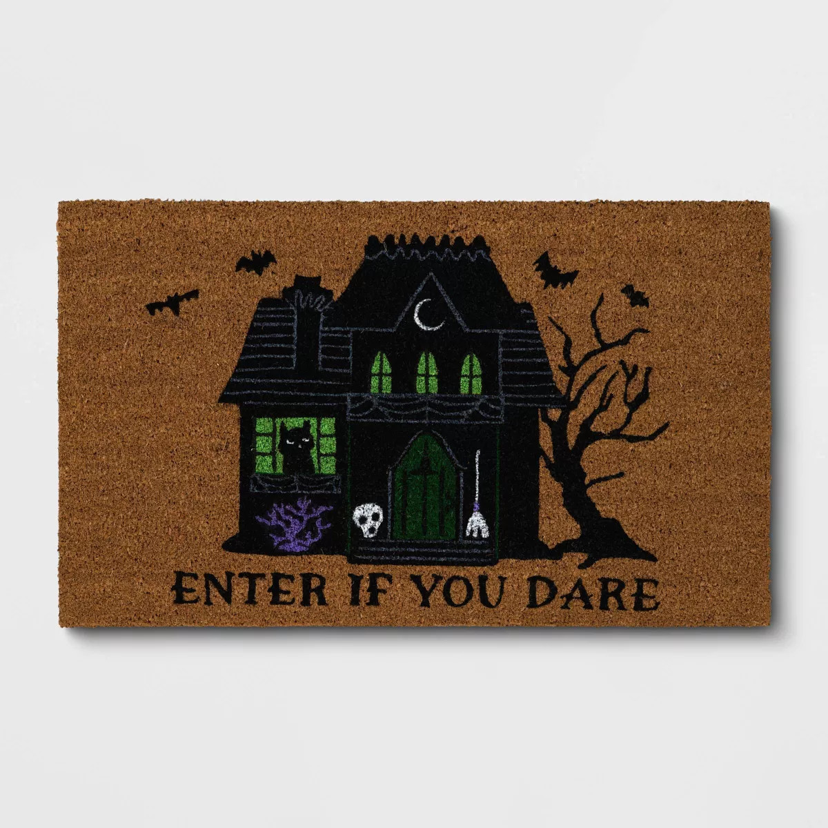 1'6"x2'6" Haunted House Coir Doormat - Hyde and EEK! Boutique™ | Target