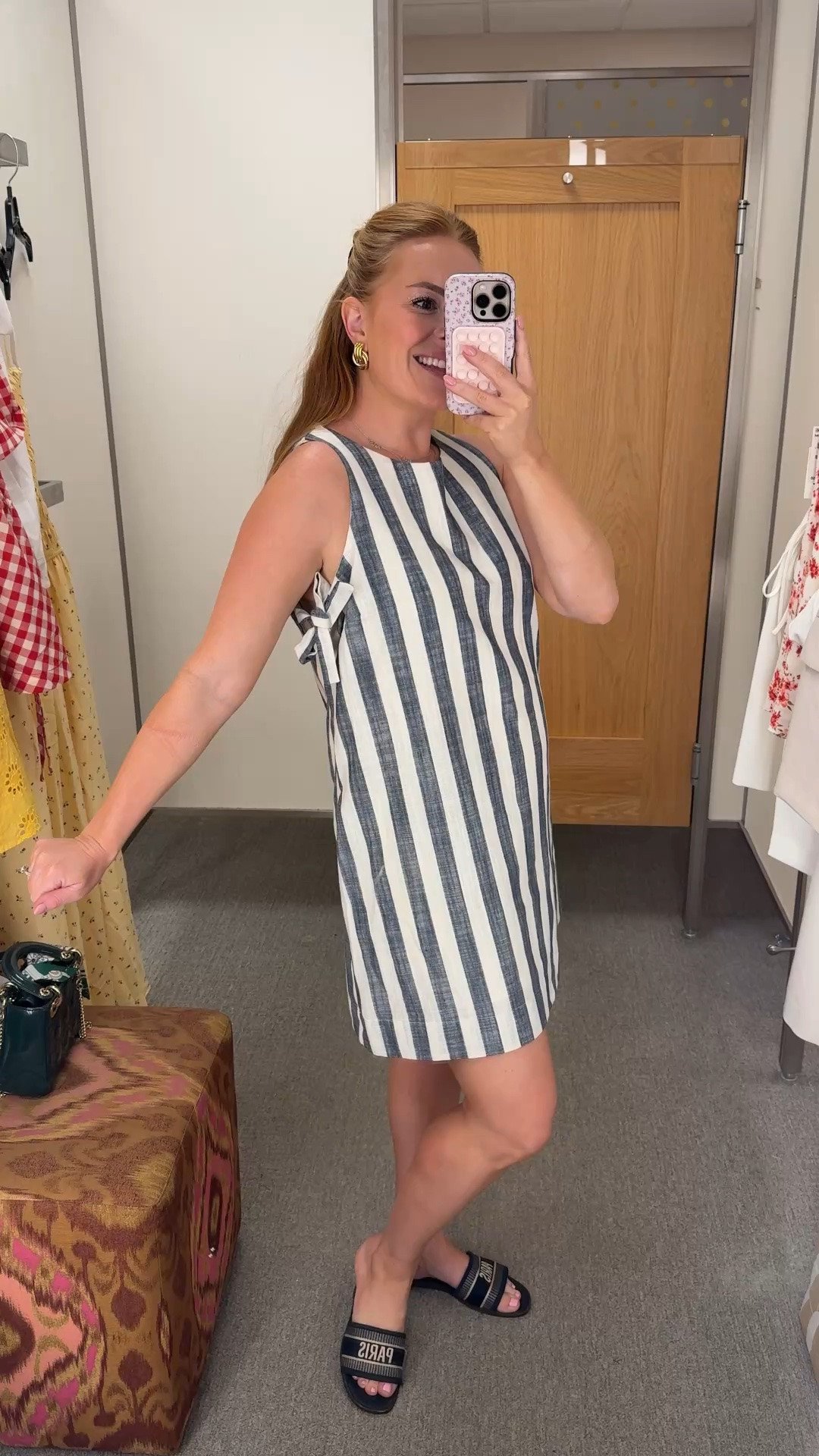 Classic summer style with a coastal twist 🌊 This striped mini dress is lightweight, flattering, and has pockets (a must!). Perfect for vacation, brunch, or a casual summer date night.

#NordstromStyle #SummerDress #CoastalStyle #VacationOutfit #LTKStyle