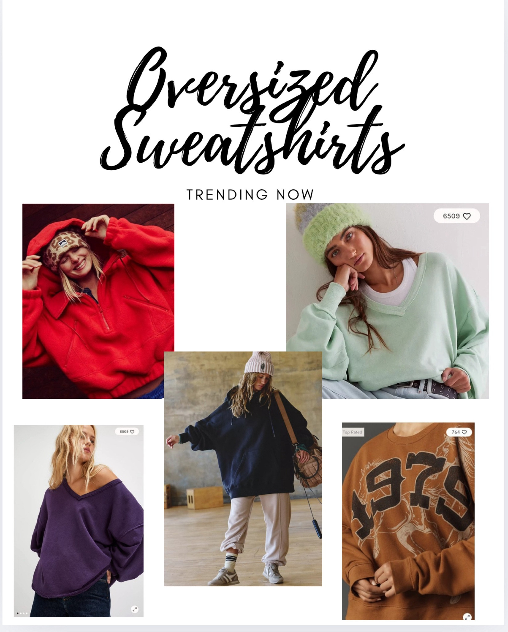 Oversized is in and I am here for it. Shop my favorite oversized sweatshirts for everyday wear. #oversized #sweatshirt #plussize #trending #oversizedtop

#LTKPlusSize #LTKStyleTip #LTKGiftGuide