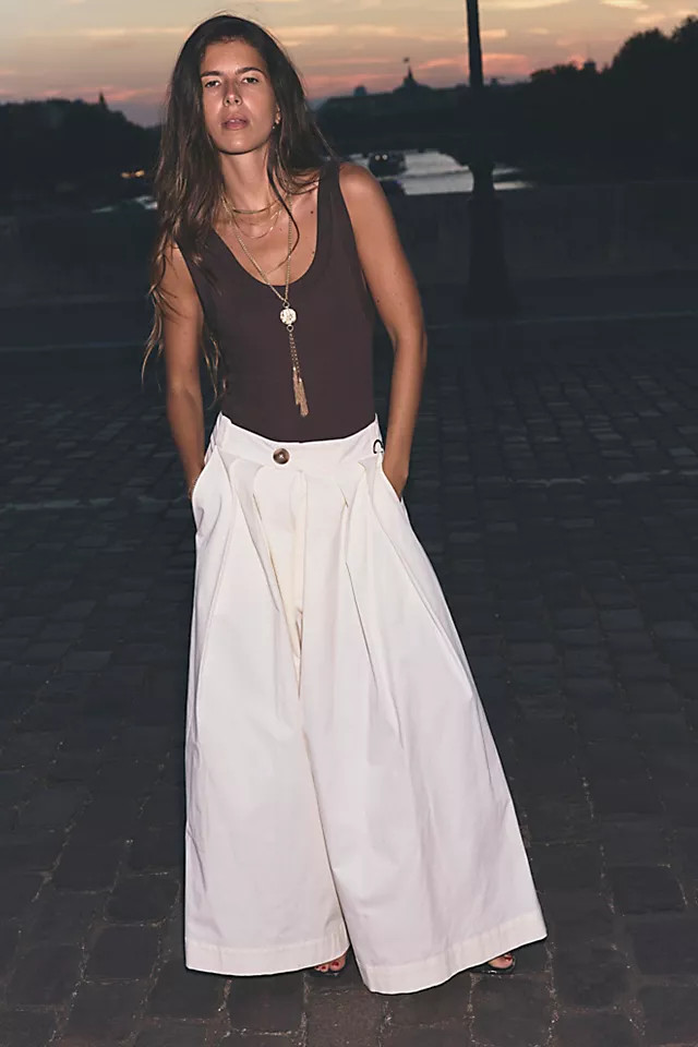 Lasting Impression Wide-Leg Trousers | Free People (Global - UK&FR Excluded)