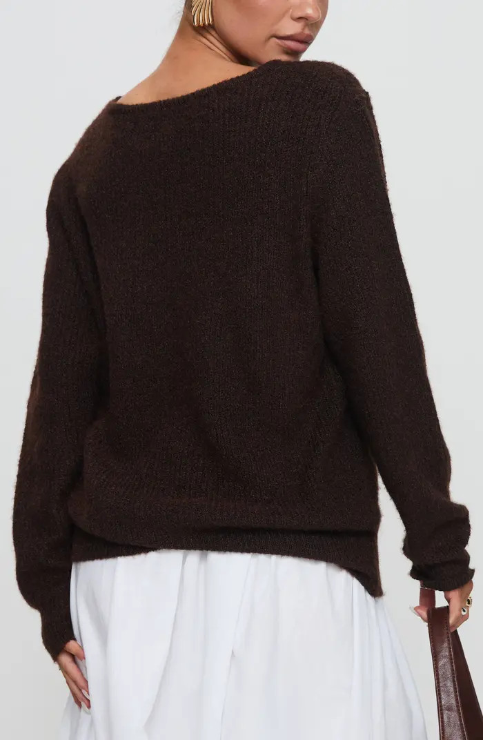 Abrams Boat Neck Sweater | Nordstrom