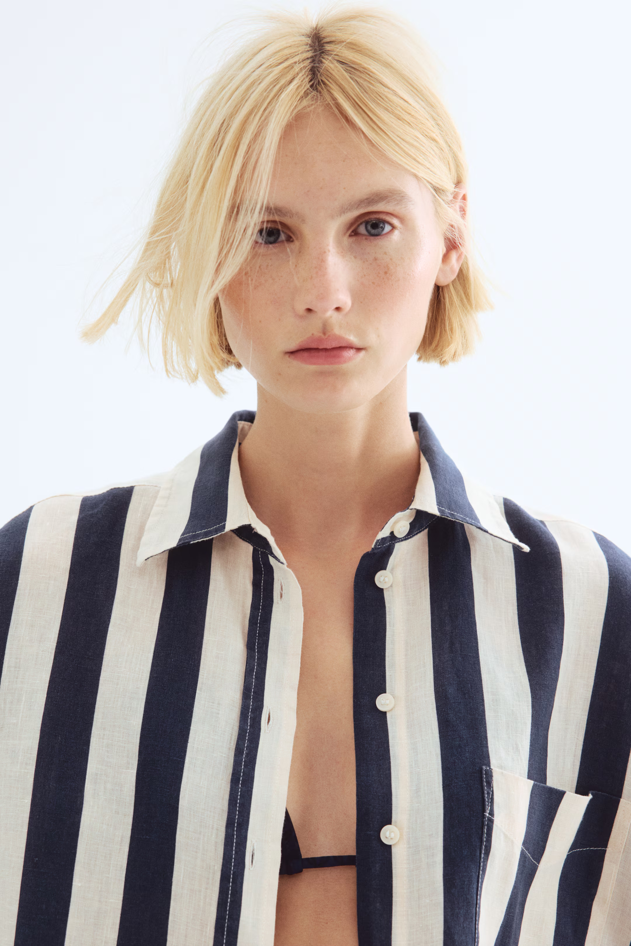 Oversized Linen Shirt | H&M (US + CA)