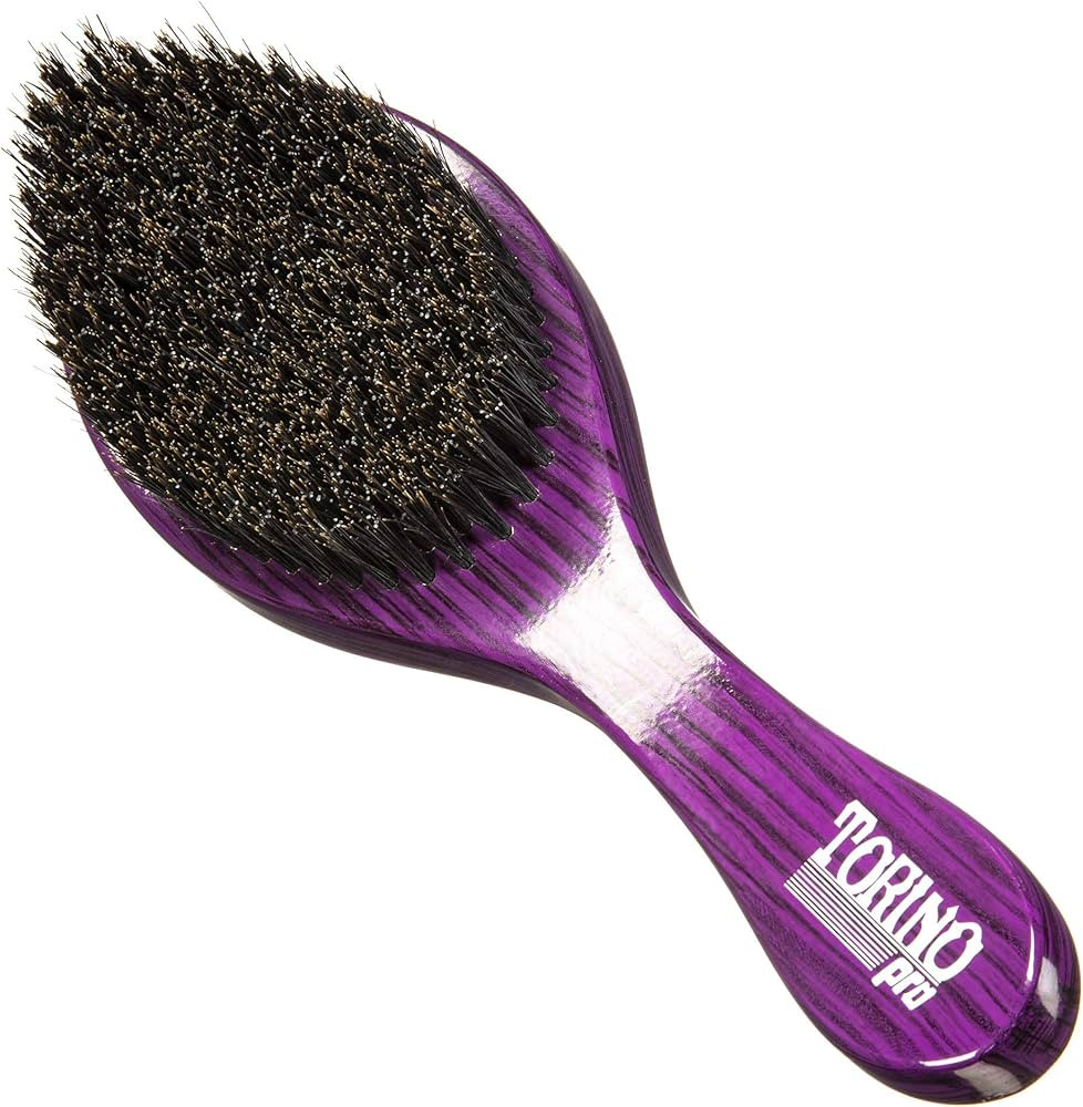 Torino Pro Wave Brush #600 By Brush King - Medium Hard 360 Waves Brush - Boar & Nylon Bristles - ... | Amazon (US)