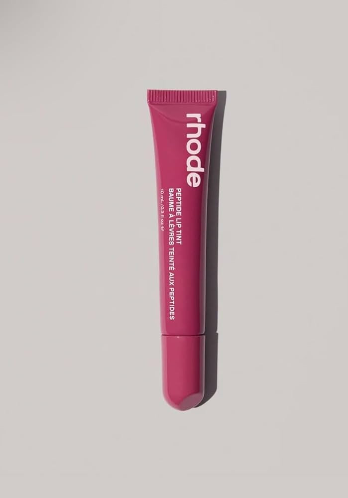Rhode Peptide Lip Tint, Sheer Color and Hydrating Finish, 3 fl oz, 10ml (Raspberry Jelly) | Amazon (US)