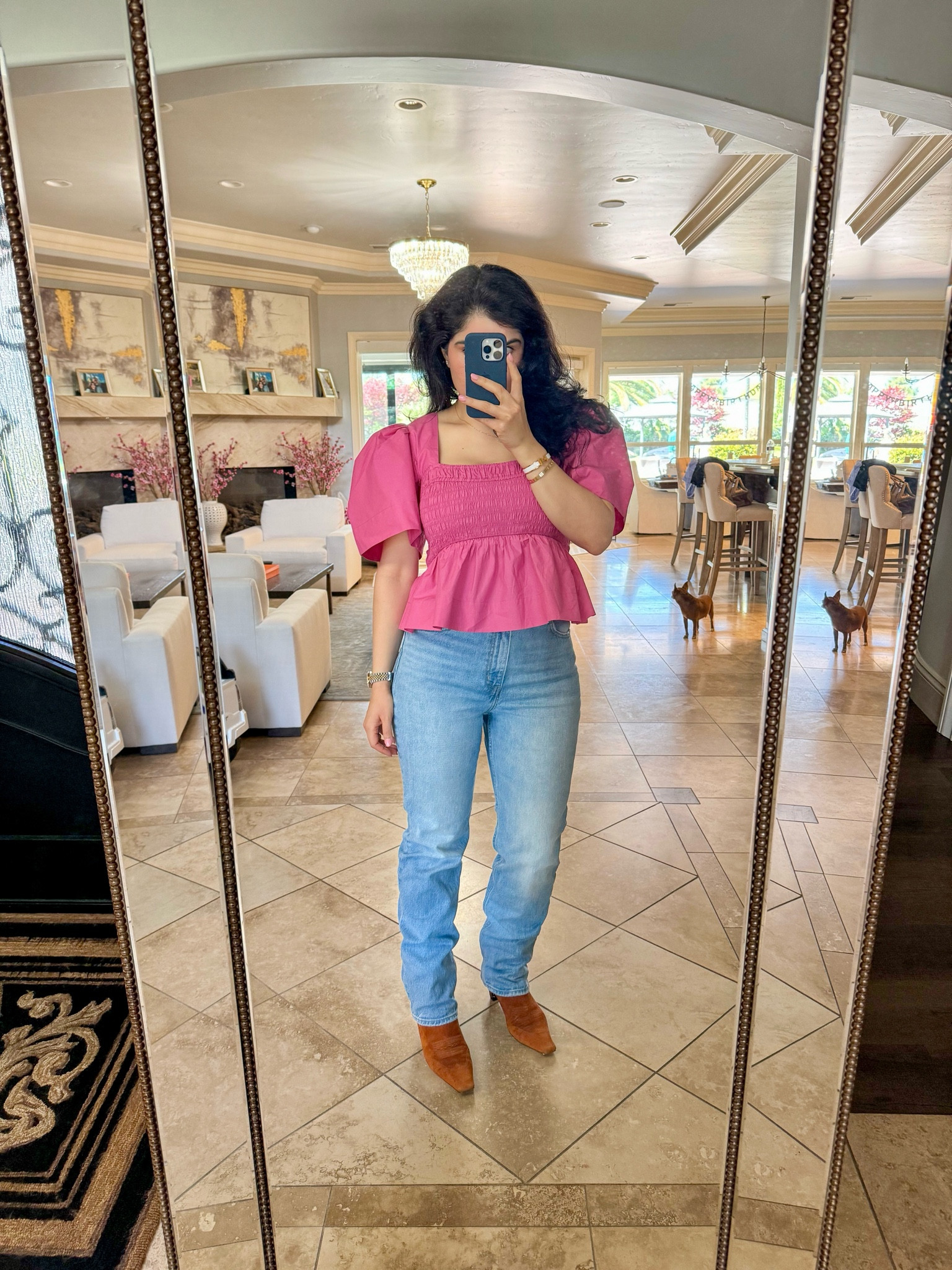 Yesterday’s look while visiting my husband at work. Western boots, Levi’s, Gianni top 

#LTKFestival #LTKSaleAlert #LTKU