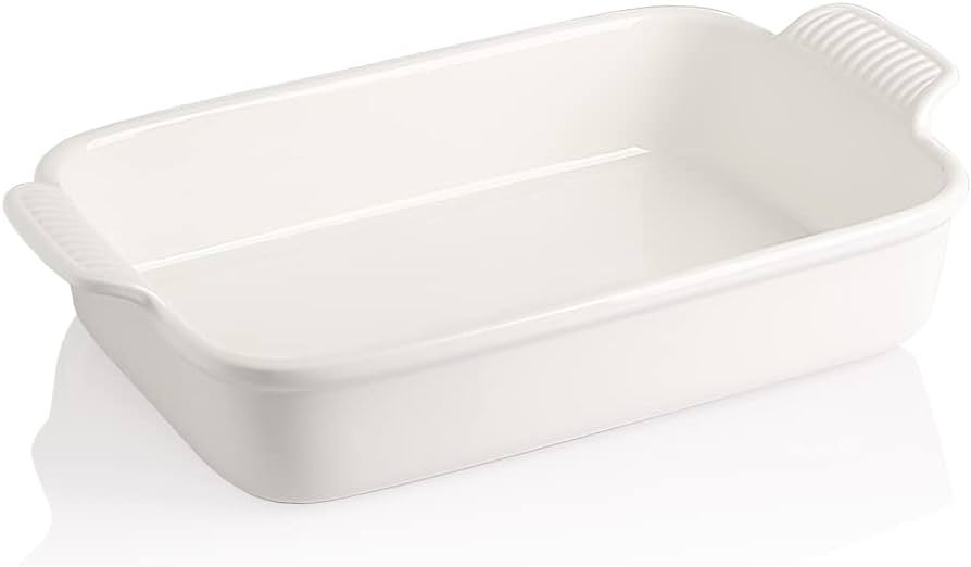 Sweejar Porcelain Baking Dish, Casserole Dish for Oven, 13 x 9.8 Inch Rectangular Bakeware, Lasag... | Amazon (US)