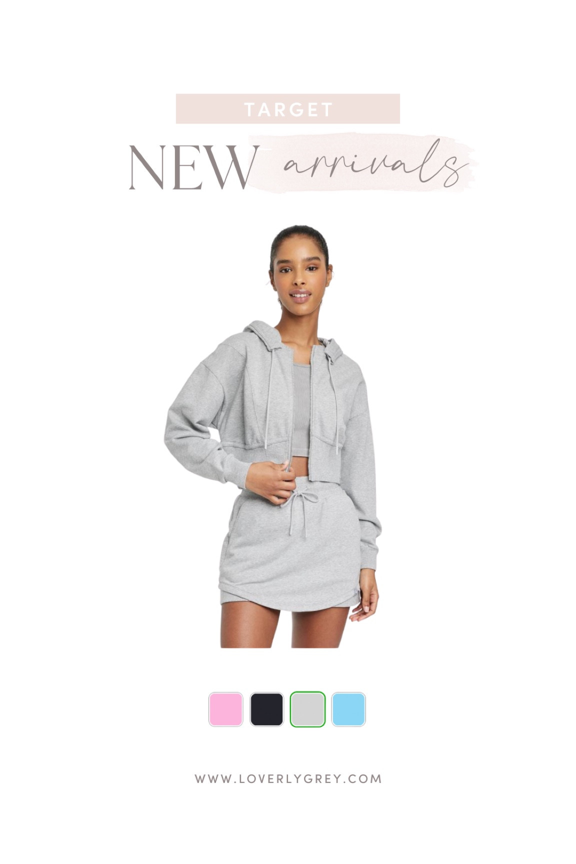 The cutest new set from Target! Love the skort! Loverly Grey wears an XS 

#LTKFind #LTKunder100 #LTKfit