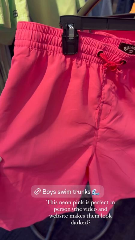 Boys swim trunks that are so cute!!!
Neon pink, orange and green 

#LTKSwim #LTKSeasonal #LTKKids