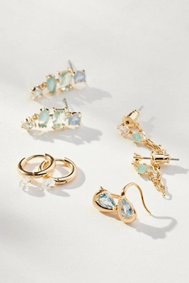 Birthstone Earrings, Set of 4 | Anthropologie (US)
