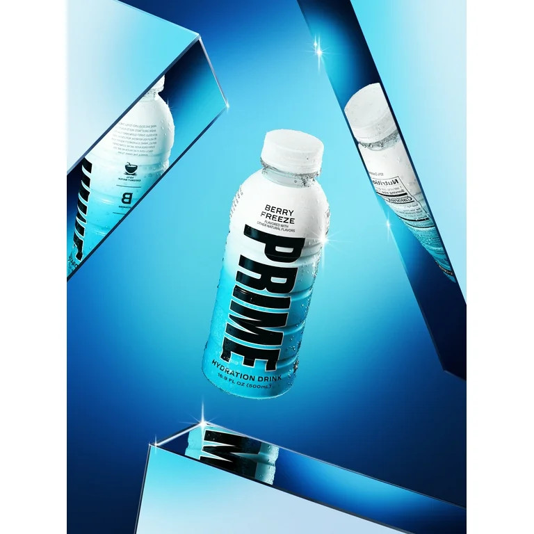 Prime Hydration Sports Drink, Berry Freeze, 16.9 fl oz, Bottle | Walmart (US)