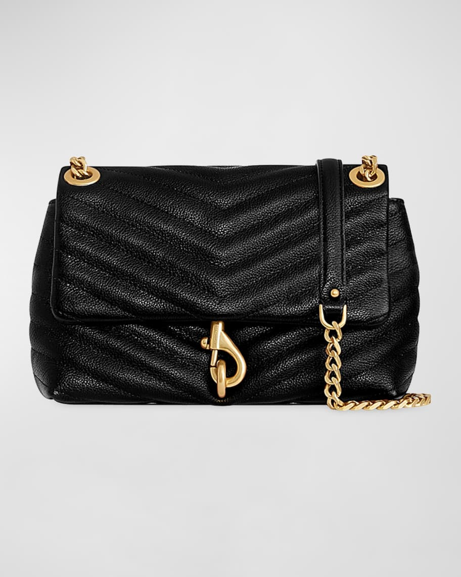 Edie Quilted Leather Crossbody Bag | Neiman Marcus