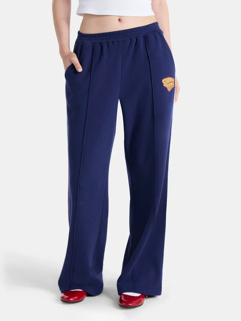 Netflix Stranger Things Track Pants from No Boundaries, Women’s and Women’s Plus | Walmart (US)