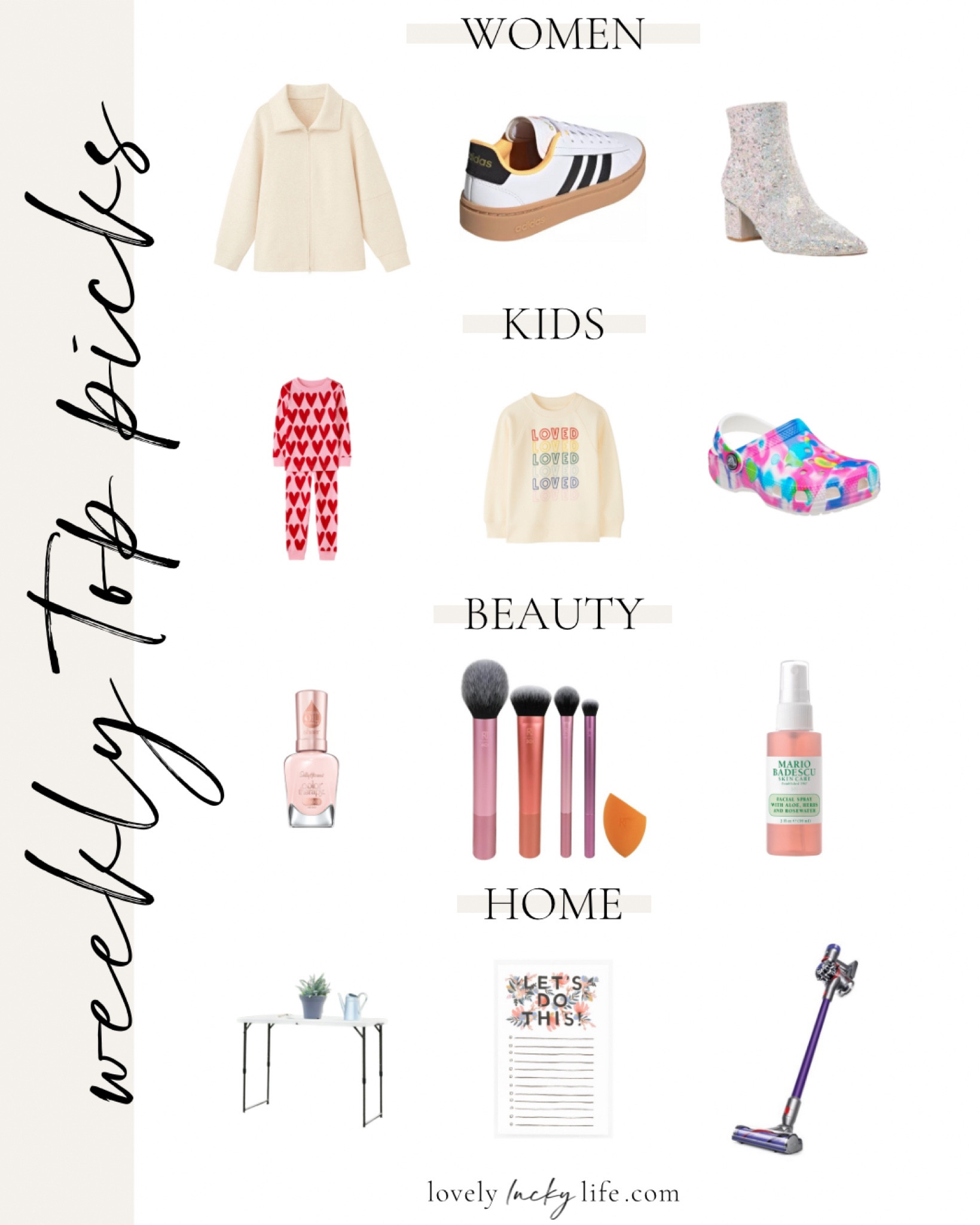 this week’s top picks for women’s fashion, kids’ fashion, beauty finds & the home 

#LTKbeauty #LTKhome #LTKkids