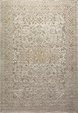 Chris Loves Julia x Loloi Rosemarie Collection ROE-02 Ivory / Natural 7'-10" x 10' Area Rug | Amazon (US)