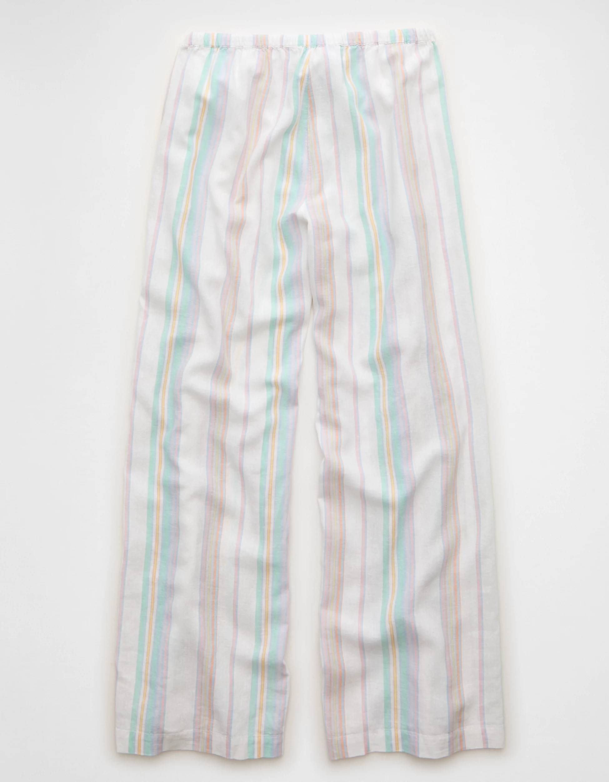AE Pride Mid-Rise Linen-Blend Wide-Leg Pant | American Eagle Outfitters (US & CA)