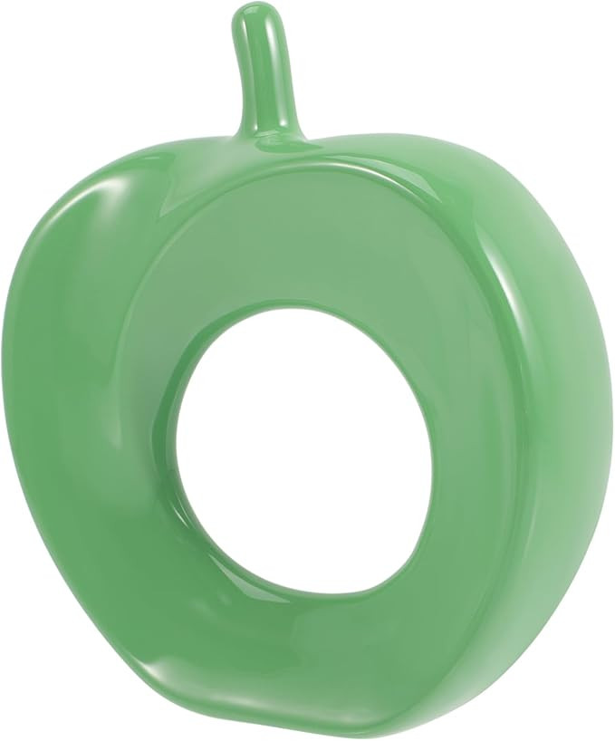 Cabilock Apple Statue Modern Yellow Decor Stocking Stuffer Treats Paper Weights Decorative Shelf ... | Amazon (US)