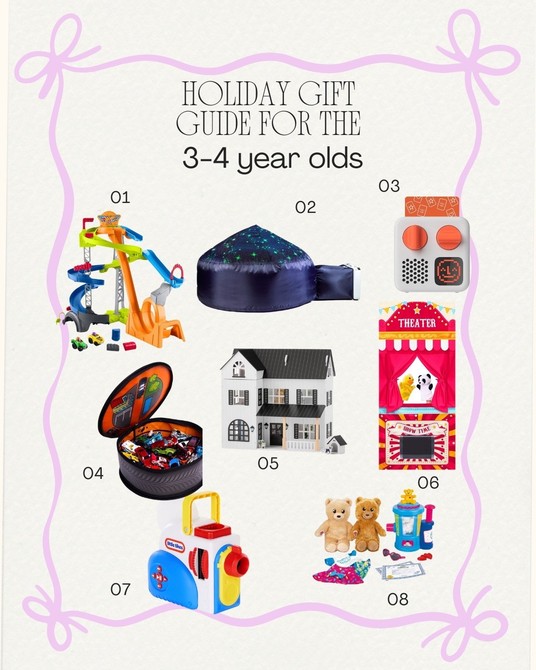 3-4 year old gift guide 

#LTKGiftGuide #LTKKids