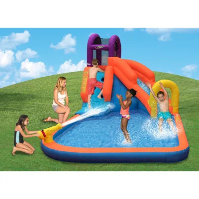 15.3' x 25' Inflatable Water Slide | Wayfair North America