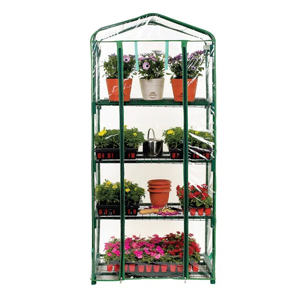 4 Tier 2.25 Ft. W x 1.58 Ft. D Growing Rack | Wayfair North America