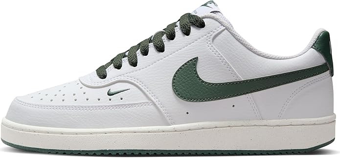 Nike Court Vision Low Next Nature Women's Shoes (FV9952-101, White/Stadium Green/Sail/Vintage Gre... | Amazon (US)