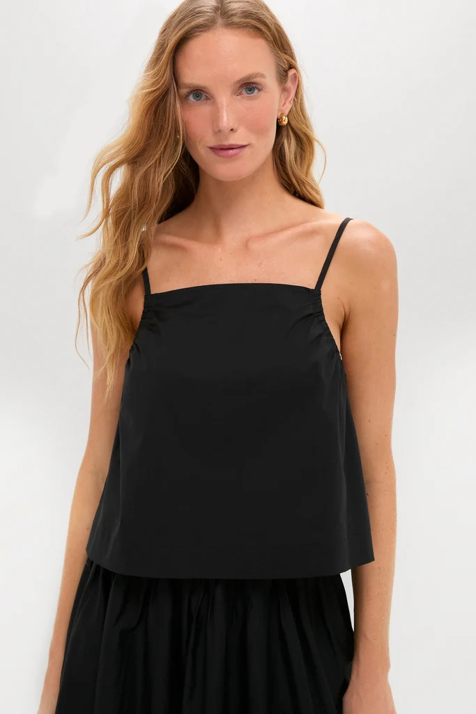 Black Cotton Mandi Top | Tuckernuck (US)