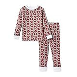 Burt's Bees Baby Baby Boys' Pj Set, Tee and Pant 2-Piece Pajamas, 100% Organic Cotton, X's & O's, 5T | Amazon (US)
