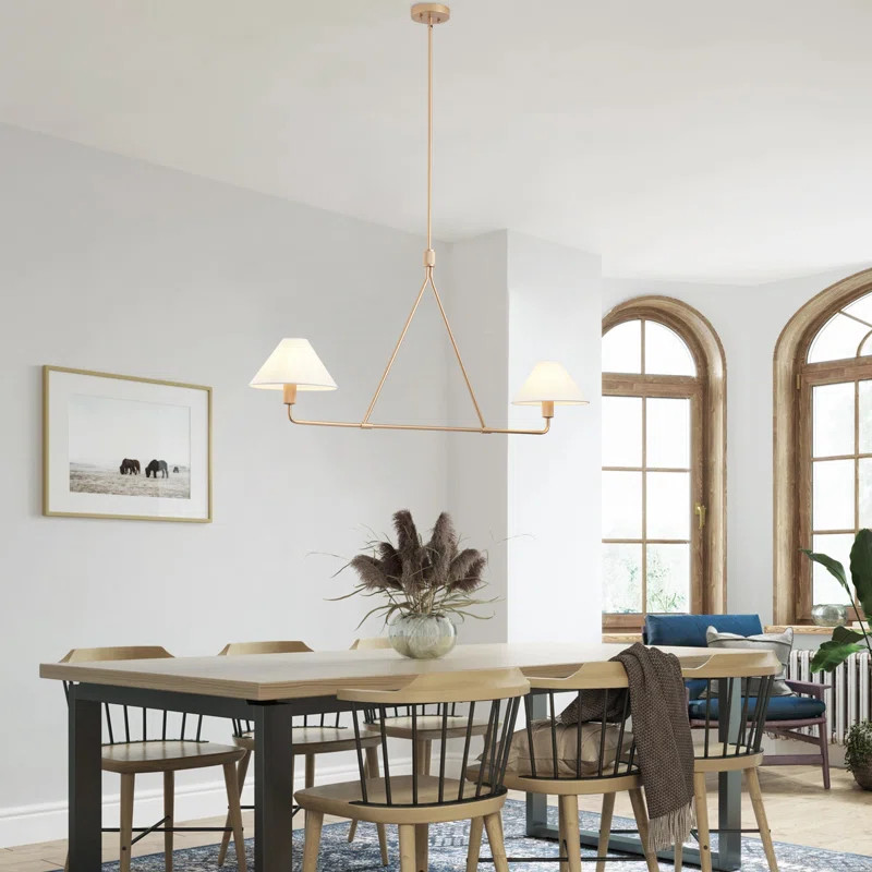 Ackerson 2 - Light Dimmable Linear Chandelier | Wayfair North America