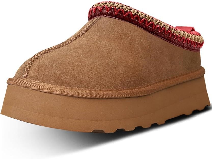 Platform Slippers Mini Boots for Women - Fleece Lined Anti-Slip Snow Boots for Outdoor Use | Amazon (CA)