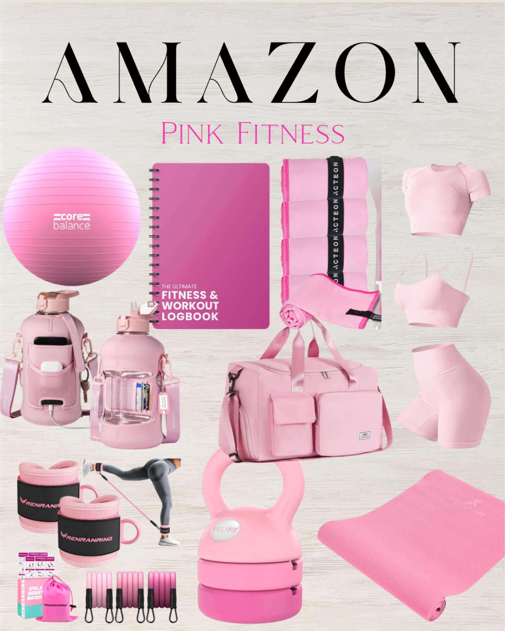 Pink Fitness girlie outfit 💕

#LTKfitness #LTKfindsunder100 #LTKSpringSale