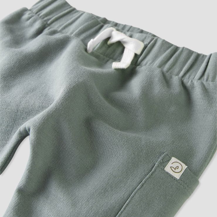 little Planet By Carter's Baby 2pk Spring Moss Pants - Pink | Target