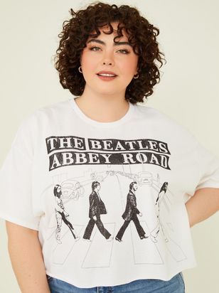 Cropped Beatles Tee | Arula