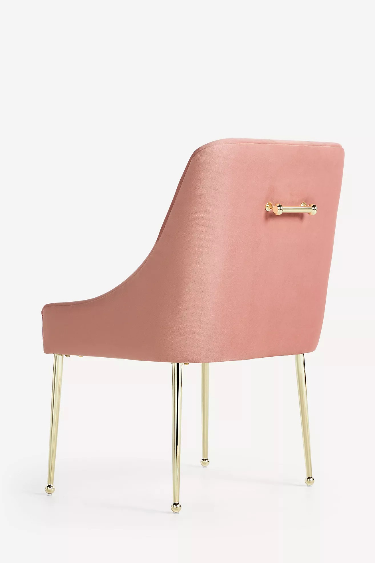 Elowen Performance Velvet Dining Chair | Anthropologie (US)