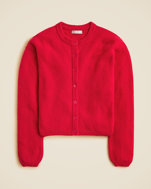 Supersoft bubble-hem cardigan | J. Crew US