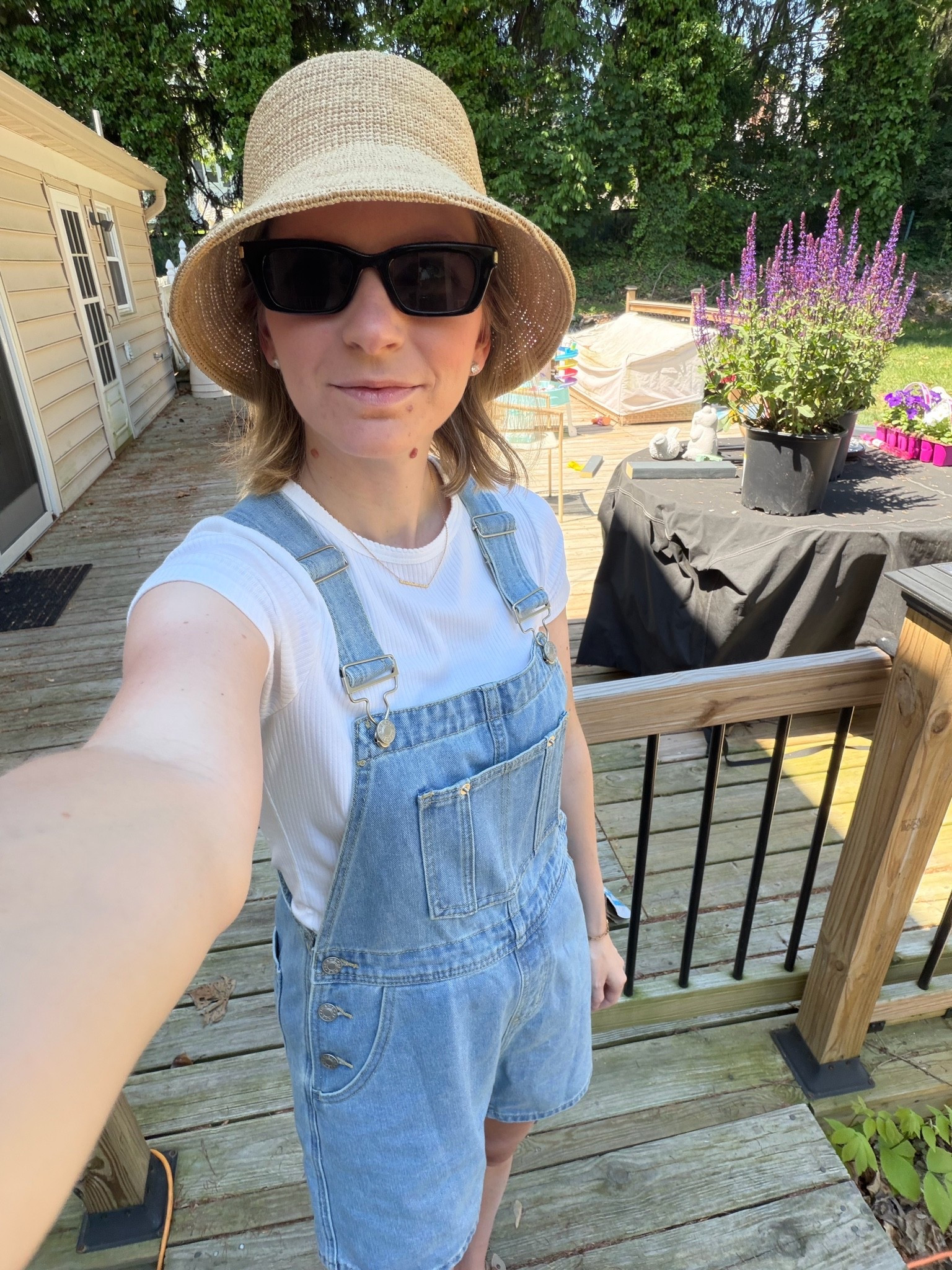 In my garden granny era.

#LTKootd #LTKmomlife #LTKPetite