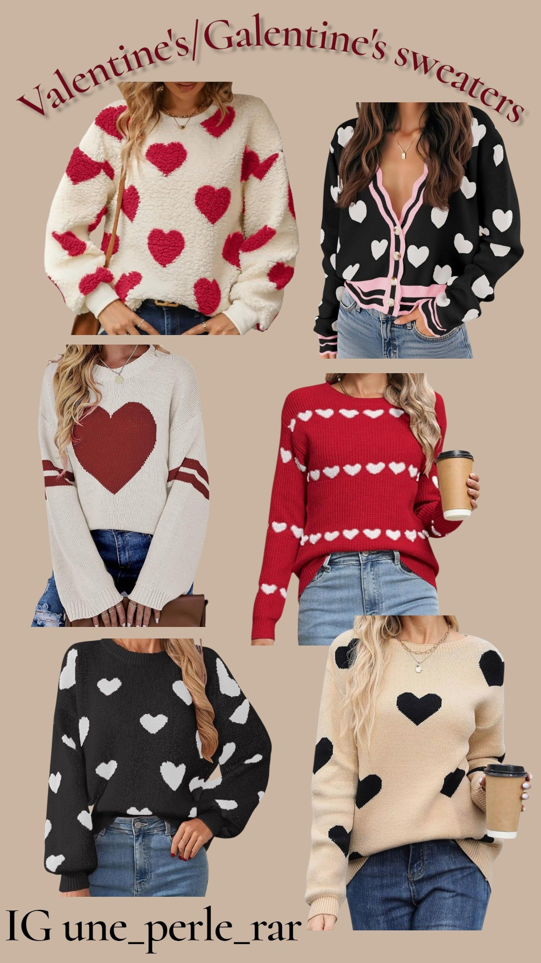 Valentine/Galentine sweaters

#LTKValentine

#LTKSeasonal #LTKActive