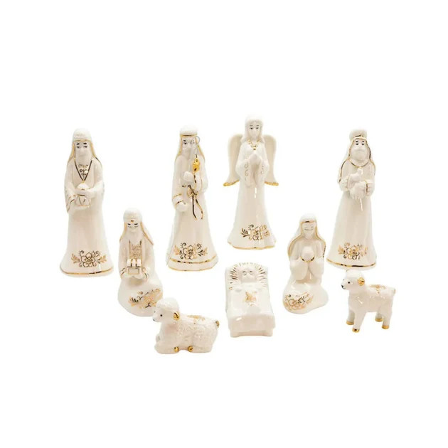Gilded Nativity Set | Cailini Coastal
