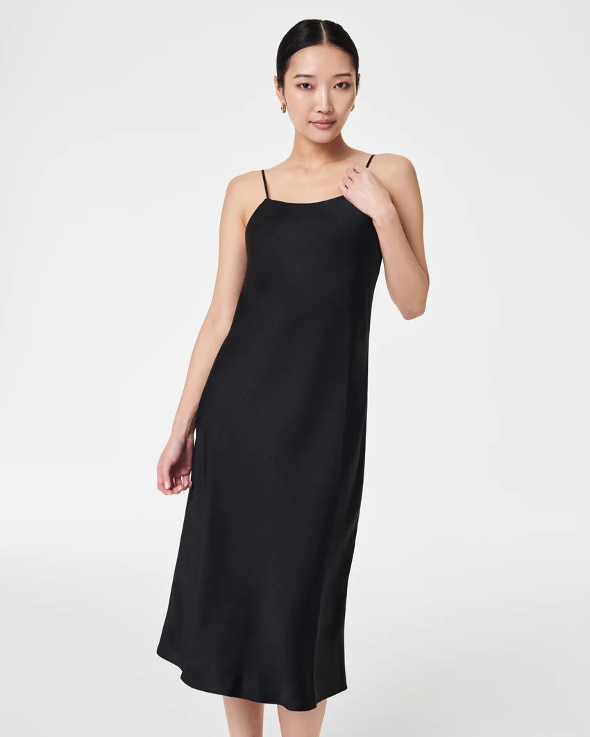 Carefree Crepe Reversible Slip Dress | Spanx