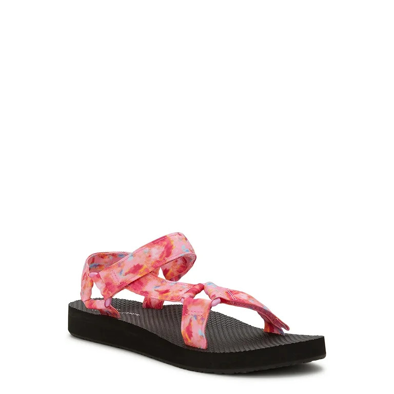 Time and Tru Women's Nature Sandals – Wide Width Available | Walmart (US)