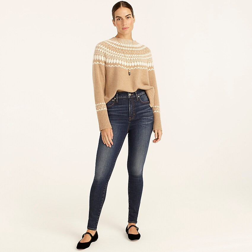 Curvy 10'' highest-rise toothpick jean in Blue Harbor wash | J. Crew US