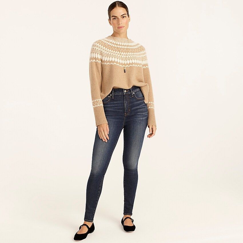Curvy 10'' highest-rise toothpick jean in Blue Harbor wash | J.Crew US