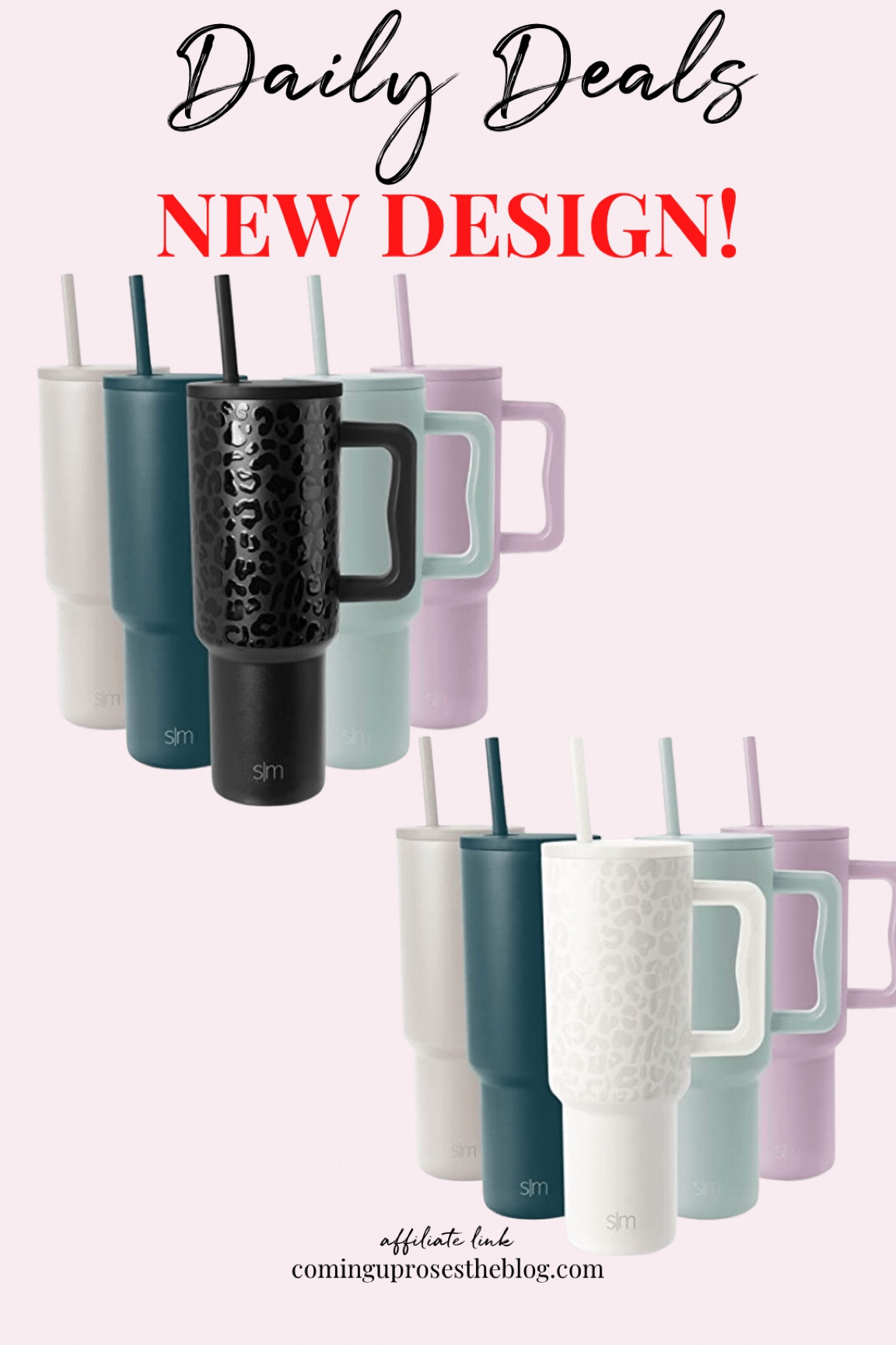 New leopard print design on the Simple Modern tumblers! These cups are BETTER and cost less than the Stanley Quenchers!! Would make a great gift for moms, teachers, or yourself 😜

gift ideas for her // gifts for teachers // stanley cup

#LTKhome #LTKGiftGuide #LTKunder50