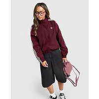 adidas Originals Oversized Windbreaker - Burgundy - Womens | JD Sports (UK)