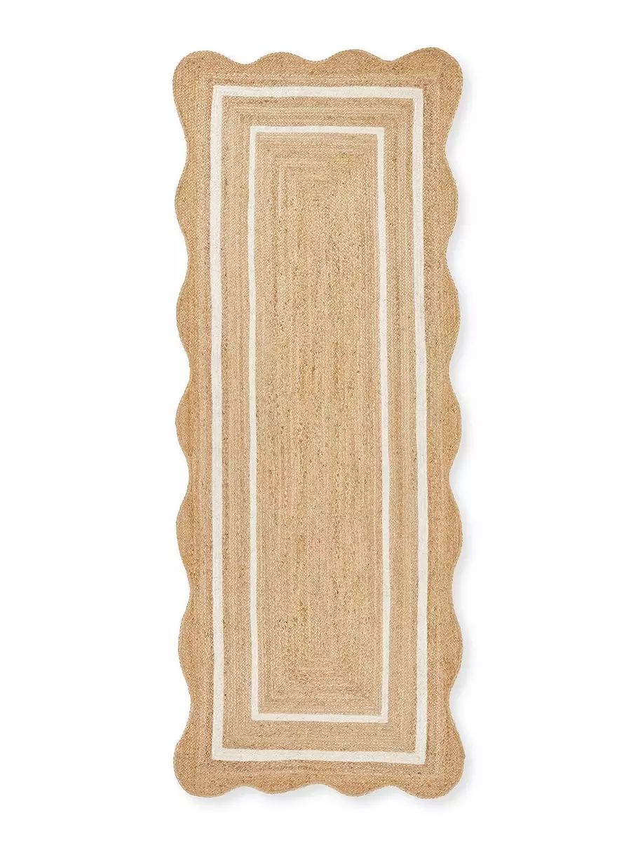 Scallop Jute Rug | Serena and Lily