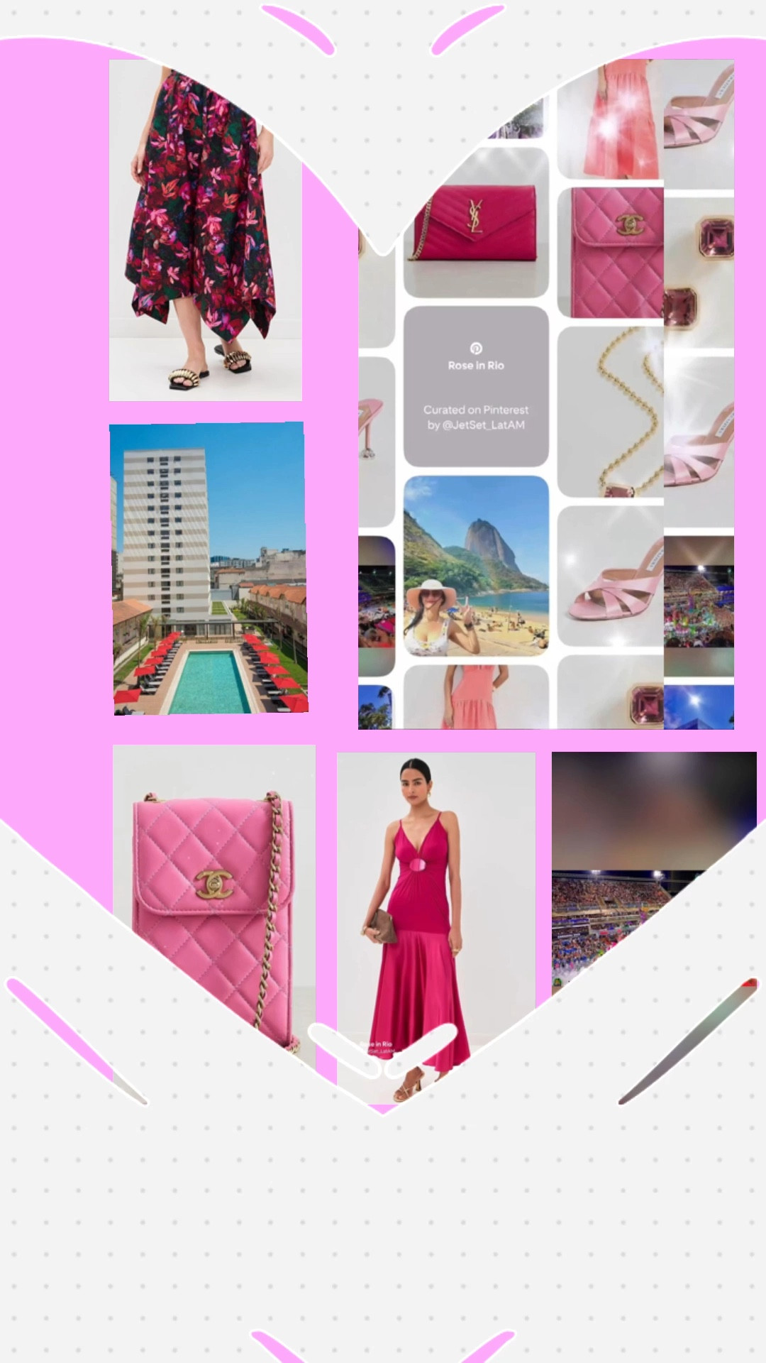 Rose in Rio: Pink Resort Style & Rio de Janeiro Travel Inspiration

A soft-rose collage inspired by Rio de Janeiro — curated resortwear, pink evening looks, and travel moments to spark your Carnival escape. Jet Set LatAM brings together Latin American–focused fashion finds, dreamy hotels, and iconic Rio color stories to help you plan your next getaway in style.


#LTKTravel #LTKHoliday #LTKBeauty