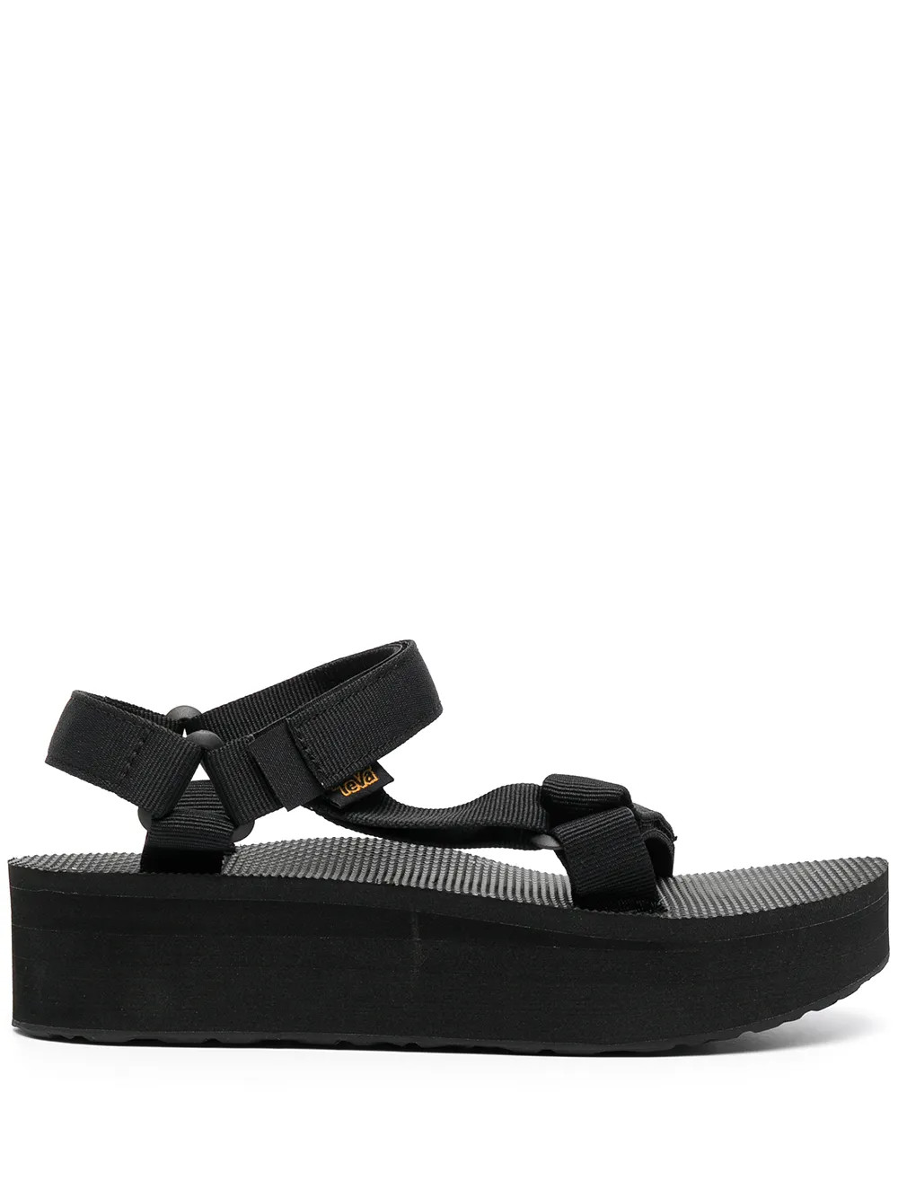 side-buckle platform sandals | Farfetch Global