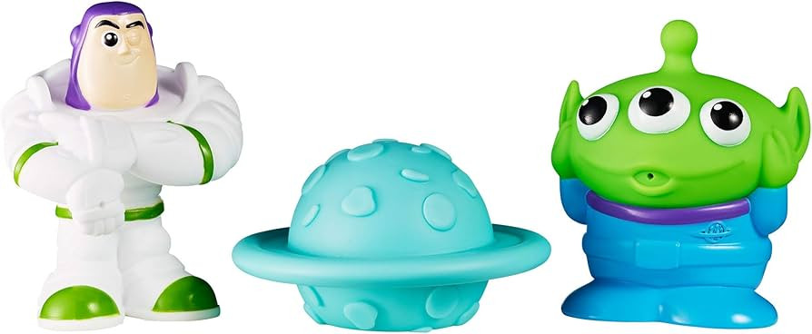 The First Years Disney/Pixar Toy Story Bath Toys - Buzz Lightyear, Alien, and Planet - Squirting ... | Amazon (US)