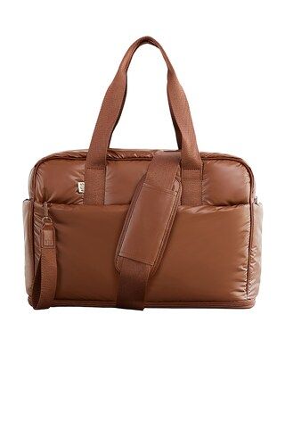 BEIS The Expandable Puffy Duffle in Maple from Revolve.com | Revolve Clothing (Global)