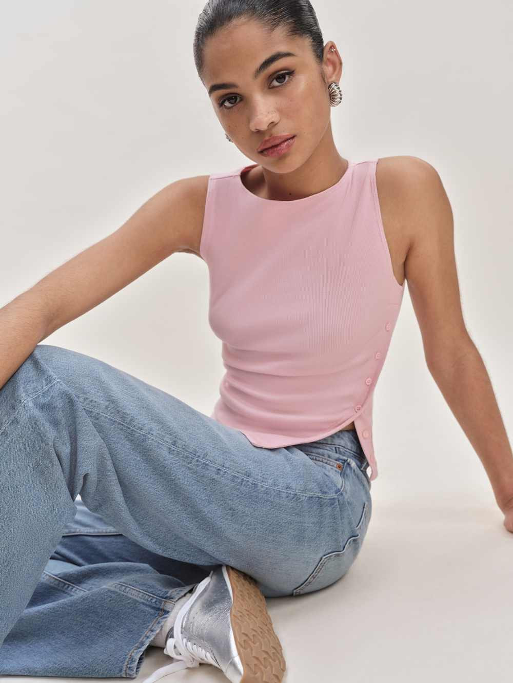 Hudson Knit Top | Reformation (Global)